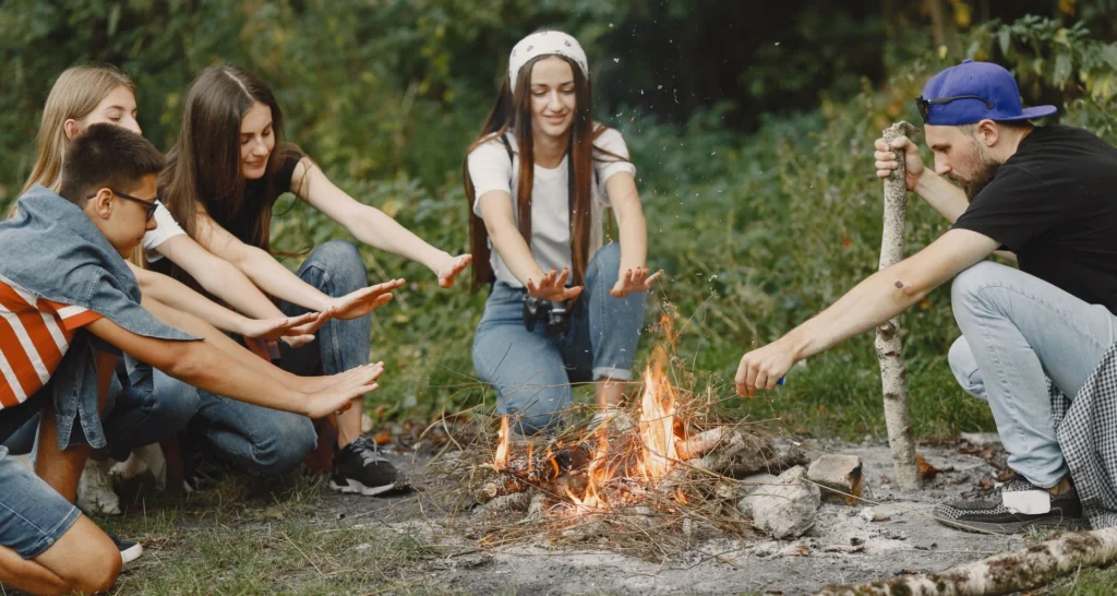 Campfire Games vs Indoor Party Games