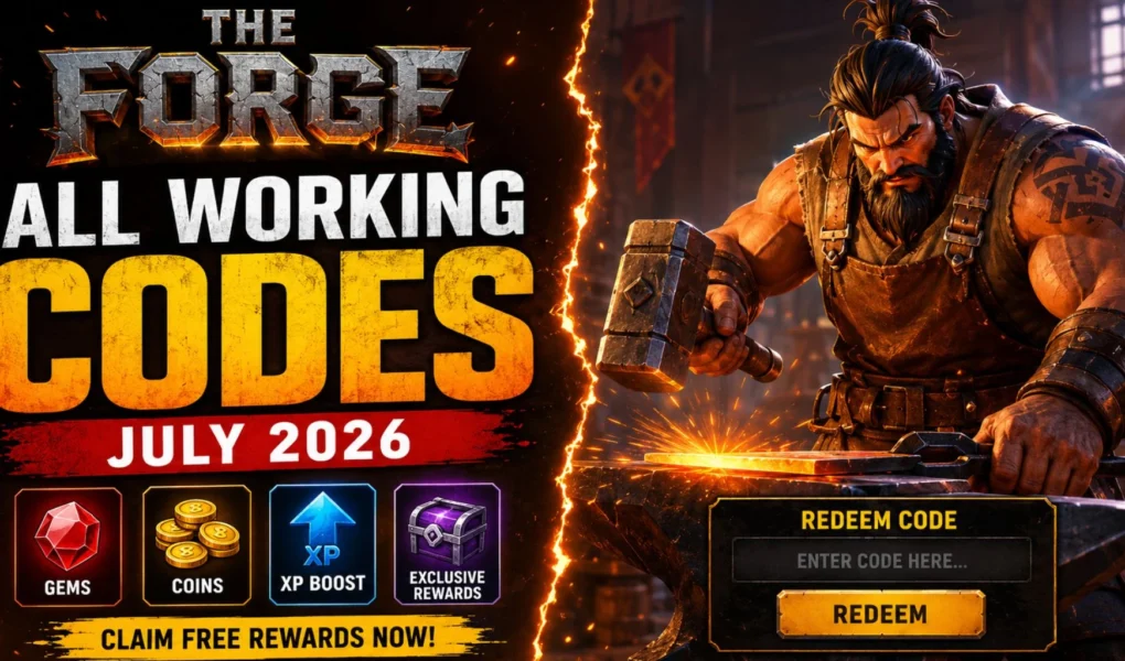 The Forge Codes (July 2026): All The Best Working Codes 
