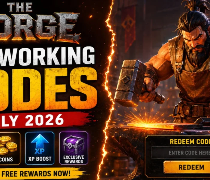 The Forge Codes (July 2026): All The Best Working Codes 