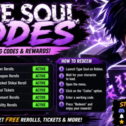 Type Soul Codes (July 2026): All Best Working Codes