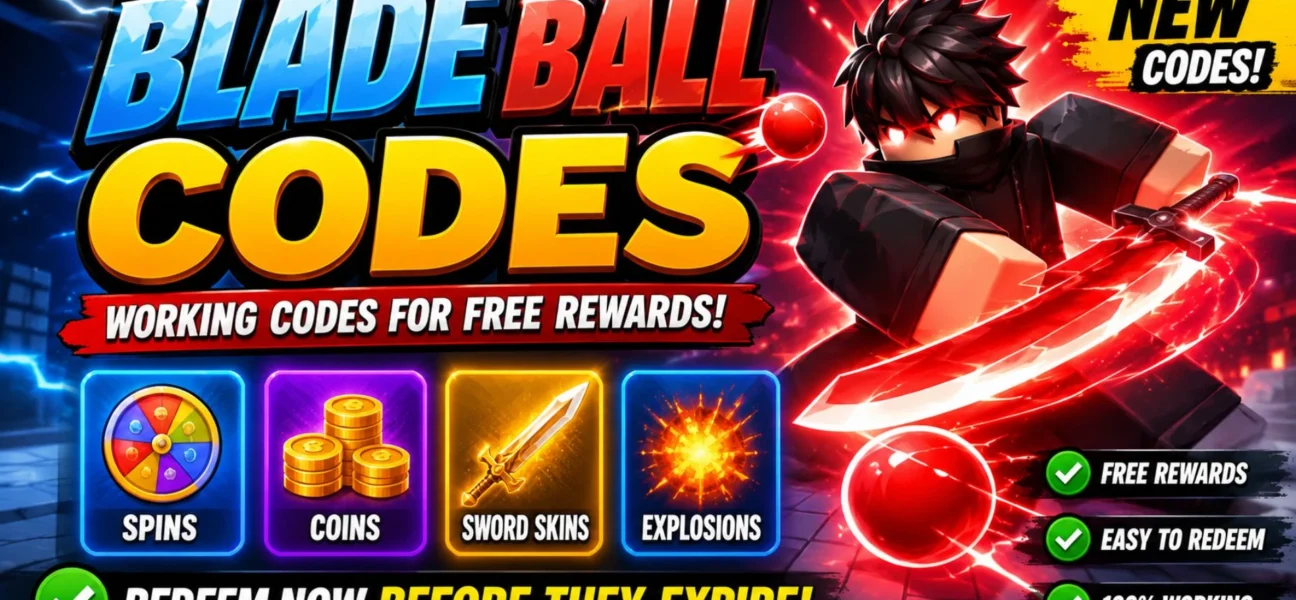 Blade Ball Codes (July 2026): All Best Working Codes