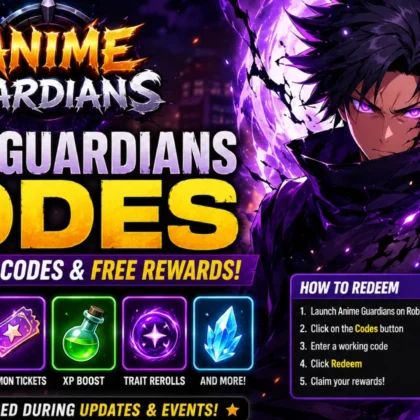 Anime Guardians Codes (July 2026): Free Gems and More