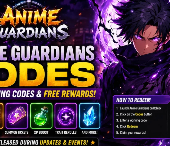 Anime Guardians Codes (July 2026): Free Gems and More