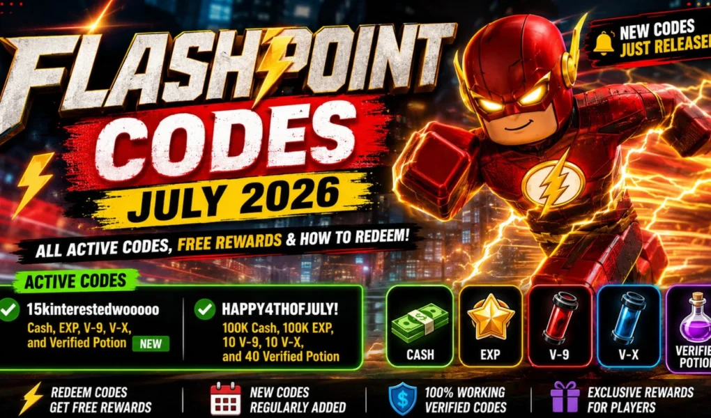 Flashpoint Codes (July 2026): Best Active Codes