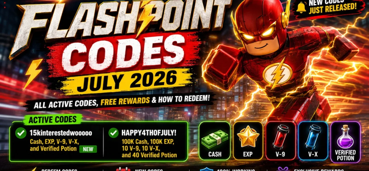 Flashpoint Codes (July 2026): Best Active Codes