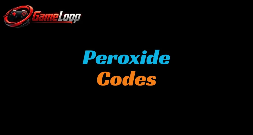 Where to Find New Peroxide Codes