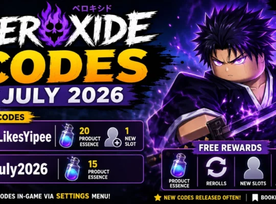 Peroxide Codes (July 2026): Best Active Codes