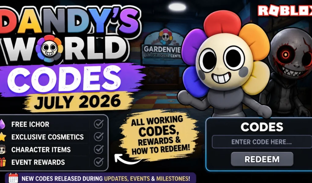Dandy's World Codes (July 2026): All Best Working Codes