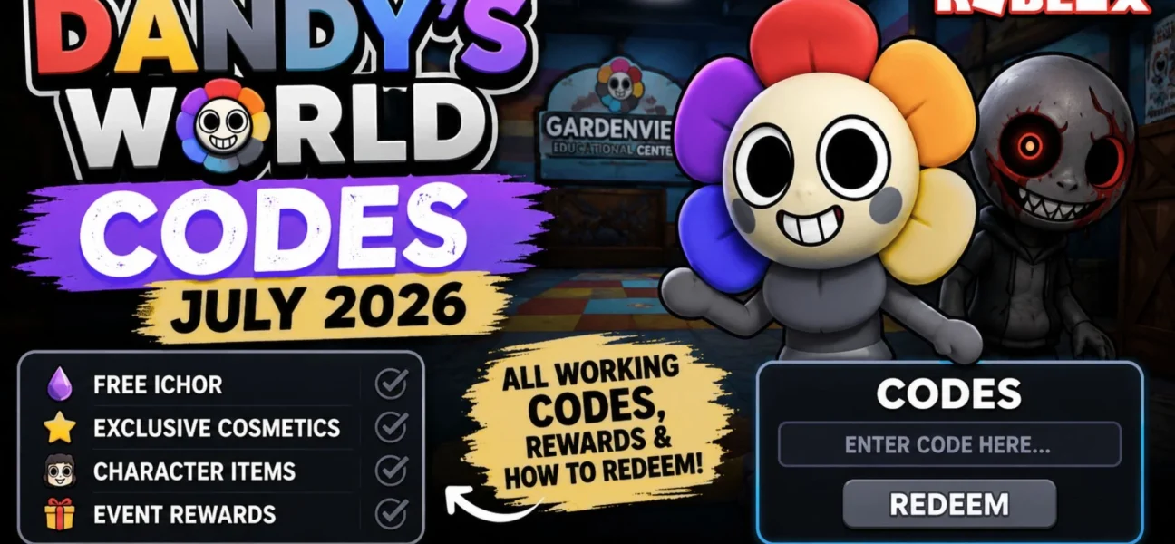 Dandy's World Codes (July 2026): All Best Working Codes