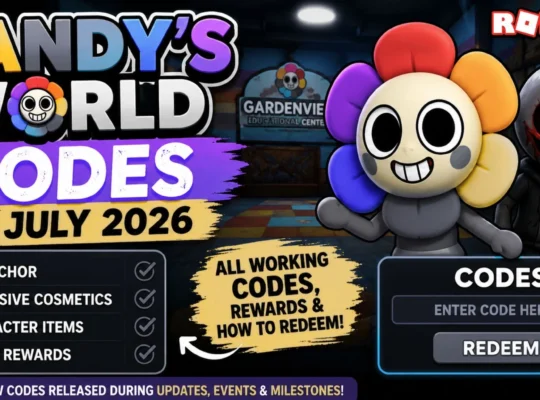 Dandy's World Codes (July 2026): All Best Working Codes