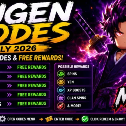 Mugen Codes (July 2026): All the Best Active Codes