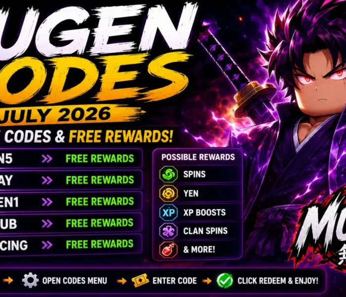 Mugen Codes (July 2026): All the Best Active Codes