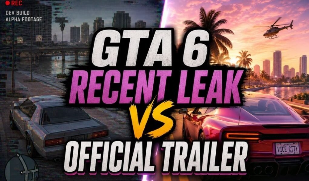GTA 6 Recent Leak vs Official Trailer