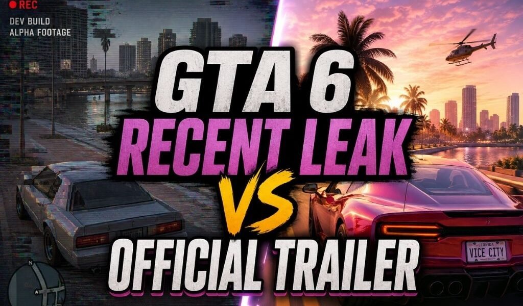 GTA 6 Recent Leak vs Official Trailer