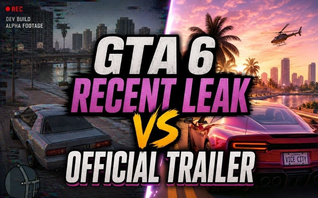 GTA 6 Recent Leak vs Official Trailer