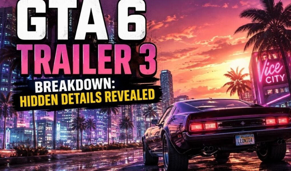 GTA 6 Trailer 3 Breakdown