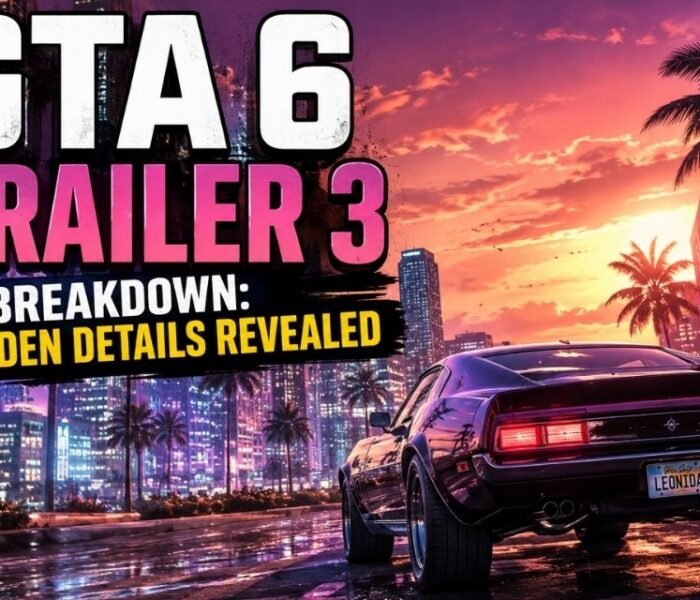 GTA 6 Trailer 3 Breakdown